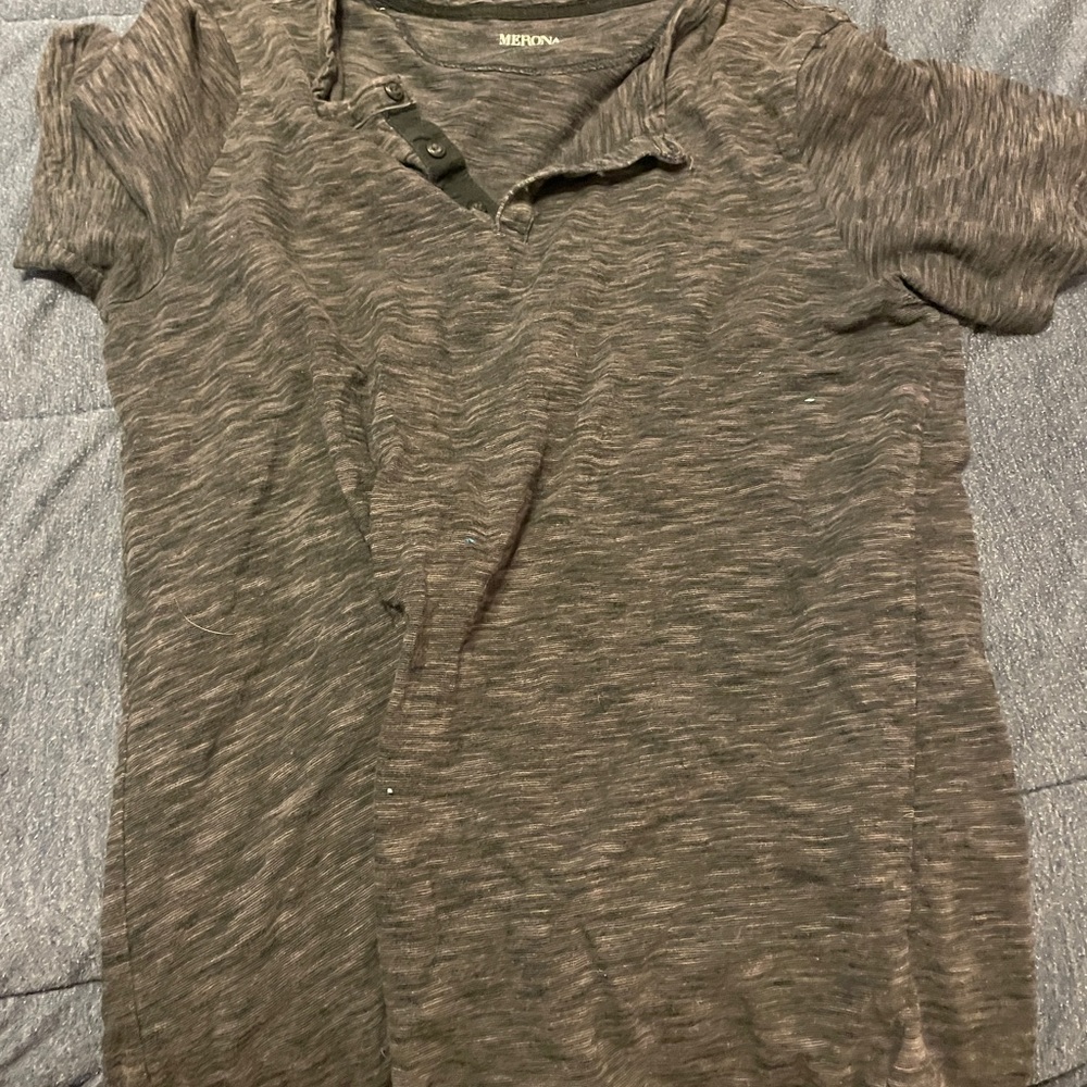 Merona dark gray shirt